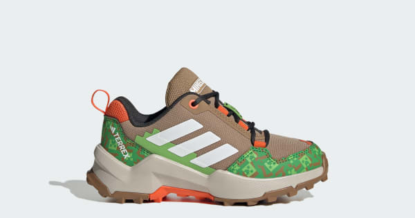 adidas Minecraft Terrex AX4R Hiking Shoes - Brown | Free Shipping