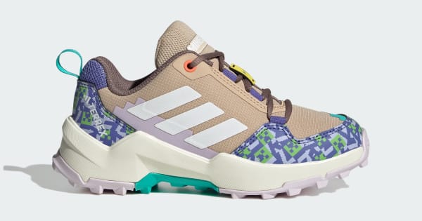 adidas Minecraft Terrex AX4R Hiking Shoes - Beige | Free Shipping