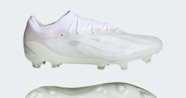 adidas 26 エックス クレイジーファスト+1 サッカー スパイク 白 スピードに特化した「エックス」より“脅威のアジリティ”をもたらす