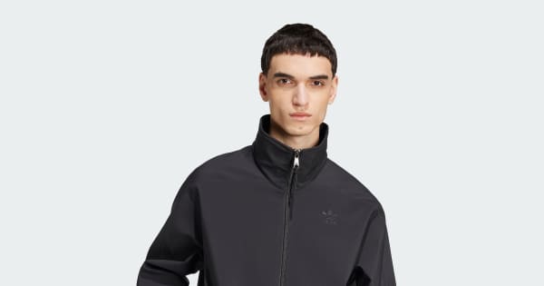 アディダス ソフトシェル フルジップジャケット - ブラック