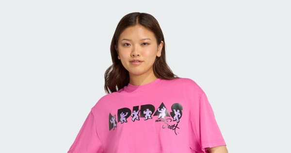adidas x Jeremy Scott Tee - Pink | Free Shipping with adiClub
