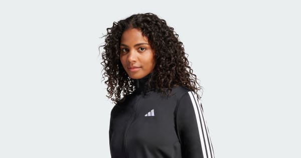 adidas DAYREADY TRACKTOP - Black | Free Shipping with adiClub
