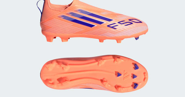 Chuteiras F50 League Laceless Firm/Multissuperfície Infantil