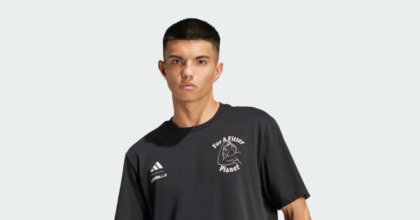 アディダス Les Mills For A Fitter Planet グラフィック半袖Tシャツ