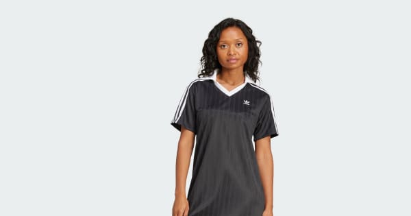 adidas Originals DRESS チャイナネックワンピース V_JD2599_21_model.jpg