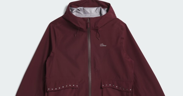 adidas x Dime Studded GORE-TEX Jacket - Burgundy | adidas