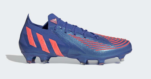 Chuteira Predator Edge.1 Low Campo - Azul adidas | adidas Brasil