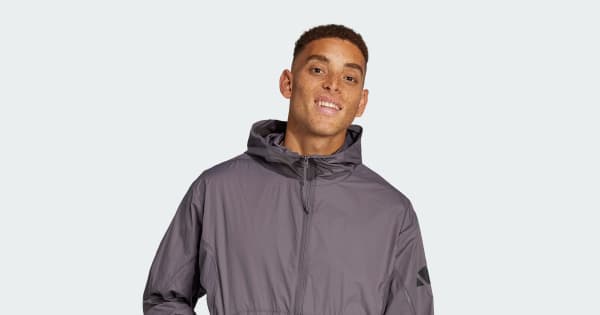 adidas City Escape Windbreaker - Grey | adidas Singapore