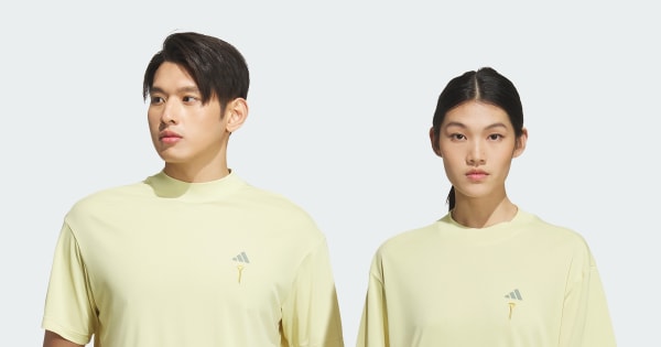 adidasgolf 柄シャツ adidas Golf Originals Argyle Printed Quarter Zip Yellow