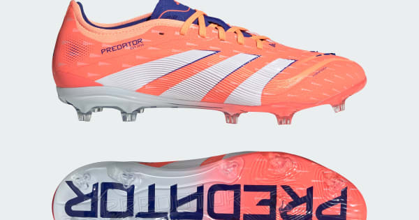 adidas Predator Pro Firm Ground Cleats - Orange | Free Shipping