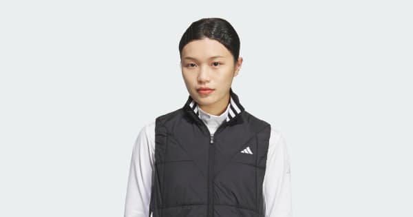 アディダス 【ゴルフ】WIND. RDY 撥水 中わた ロングベスト