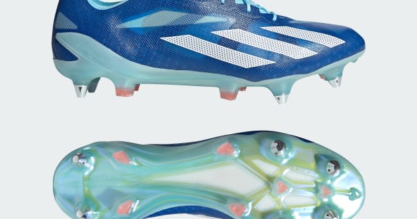 Zapatos de Fútbol X Crazyfast+ Terreno blando - Azul adidas