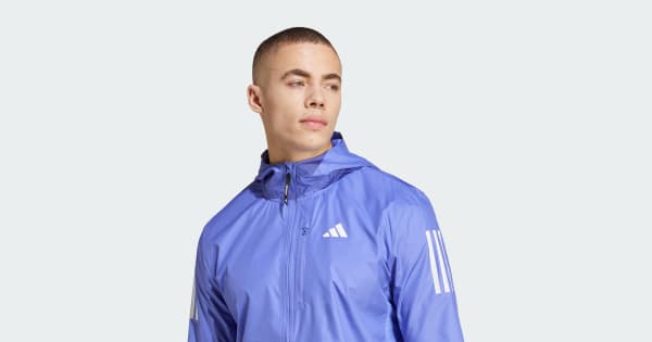 アディダス オウン ザ ラン ジャケット - ブルー | アディダス ジャパン