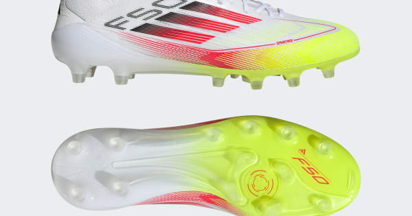 アディダスWOMENS F50 ELITE MID AG JR5360 adidas F50 Elite Mid Artificial Grass Boots - White | adidas New