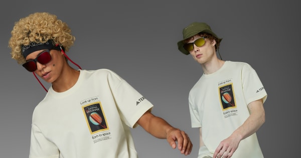 adidas National Geographic UF AEROREADY Graphic T-shirt - Beige