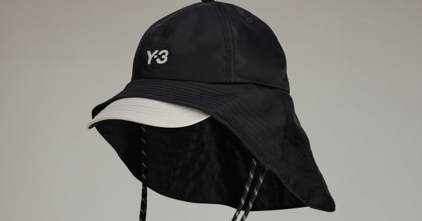 Y-3 HAT STRAPS JP1147 ハット Lサイズ adidas Y-3 Straps Hat - Black | Free Shipping with adiClub | adidas US