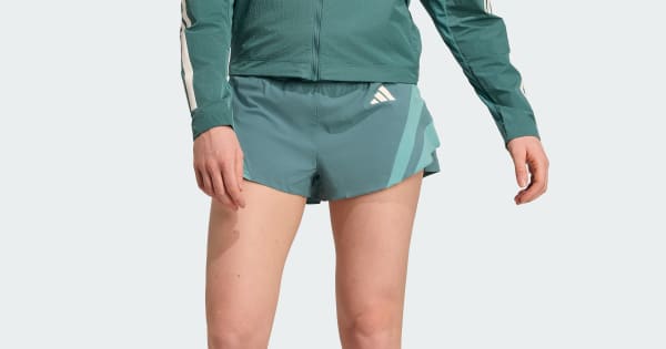 Short de corrida gel Adizero Archive - Verde adidas | adidas Brasil