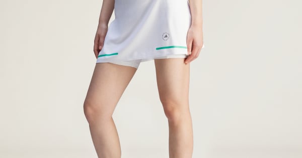 adidas by Stella McCartney TrueNature ゴルフスコート - ホワイト