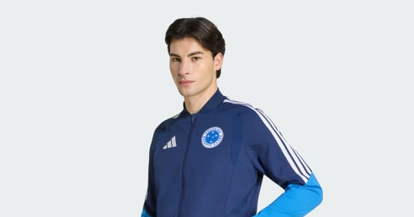 Jaqueta Apresentação Competition Cruzeiro 26 - Azul adidas
