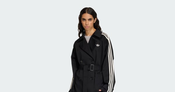 adidas TRENCH CT TW - Black | Free Shipping with adiClub