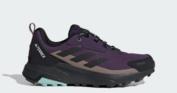 adidas Terrex Anylander Rain.Rdy Hiking Shoes - Purple | Free