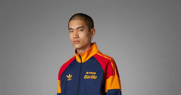 adidas AS Roma Bring Back 1993 Track Jacket - Blue | adidas UK