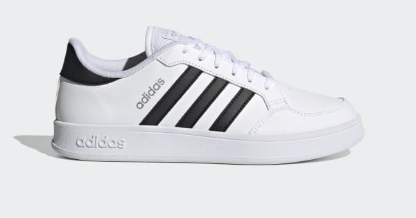 Women's White Breaknet Sneakers Shoes