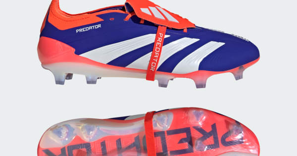 Chuteira Predator Elite Fold-Over Tongue Campo - Azul adidas