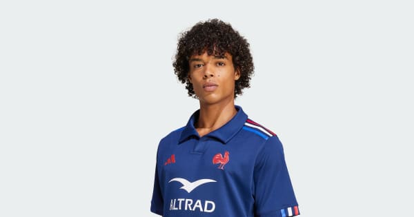 【激レア】アディダス フランス代表 ラグビー セットアップ ジャージ アンセム アディダス フランス代表 ラグビー ホーム パフォーマンスユニフォーム