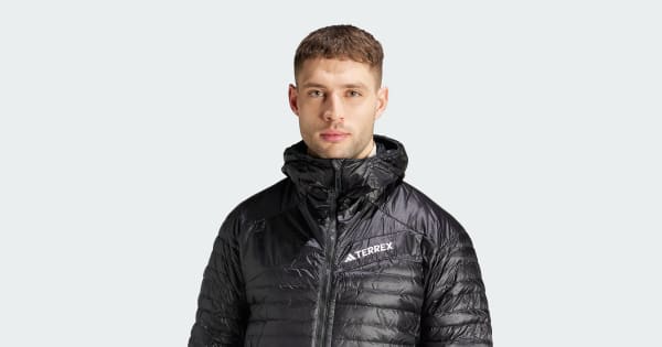 アディダス テレックス テックロック ダウン フード付きジャケット