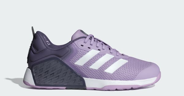 adidas Dropset 3 Training Shoes - Purple | Free Shipping with adiClub