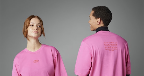adidas Valentine's Day Tee - Pink | Free Shipping with adiClub