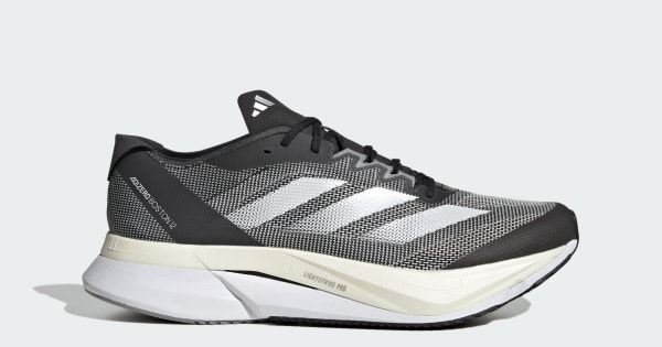 adidas Adizero Boston 12 Running Shoes - Black | Free Shipping