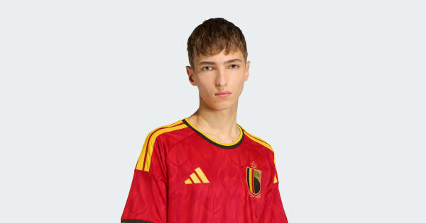 アディダス ベルギー代表 26 ホーム レプリカ ユニフォーム - レッド