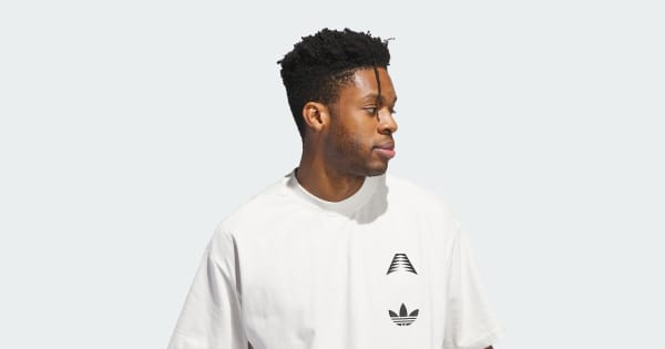 アディダス アンソニー・エドワーズ 404 Tシャツ - ホワイト