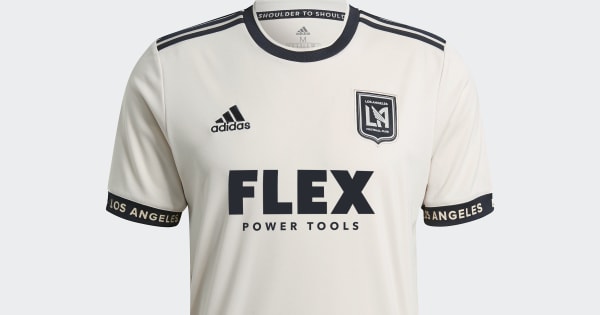 Men's White adidas Los Angeles FC 21/22 Away Jersey | Free