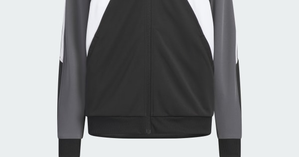 アディダス エッセンシャルズ カラーブロック WU ジャケット キッズ