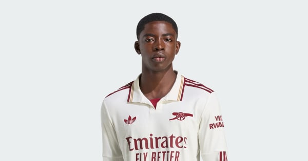 アディダス アーセナル 25/26 長袖 サードユニフォーム - ホワイト