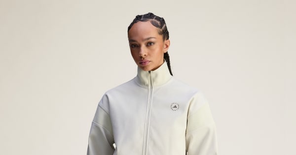 adidas by Stella McCartney ニット トラックトップ - ベージュ