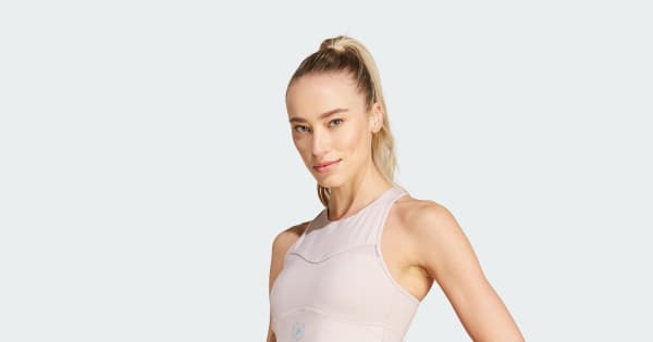 adidas by Stella McCartney トレーニング クロップトップ - ピンク