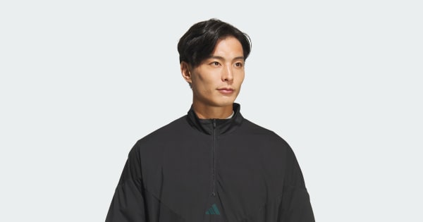 アディダス 【ゴルフ】コードカオス ハーフジップSSウィンド