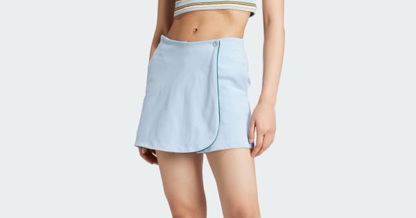 Shorts-saia '80s - Azul adidas | adidas Brasil