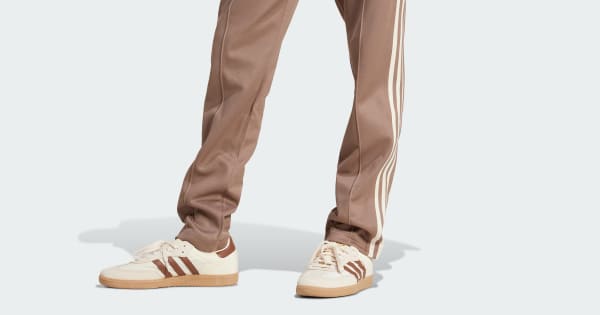 adidas Adicolor Classics Beckenbauer Track Pants Brown adidas UK