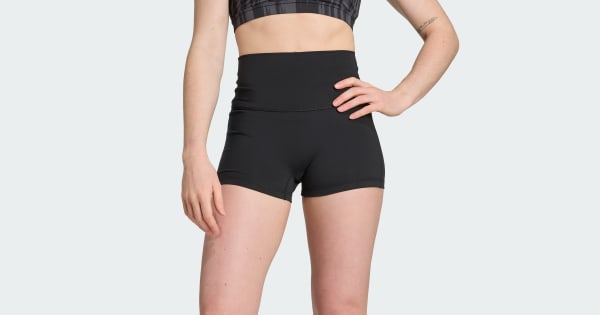 adidas All Me Sculpt Booty Short Leggings Black Free Shipping with