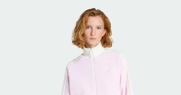 アディダス アディダス オリジナルス ベロア ニット トラックトップ