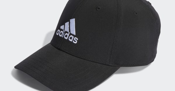 adidas Embroidered Logo Lightweight Baseball Cap - Black | Free