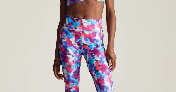 ADIDAS BY STELLA MCCARTNEY レギンス S adidas by Stella McCartney TruePurpose プリント Optime