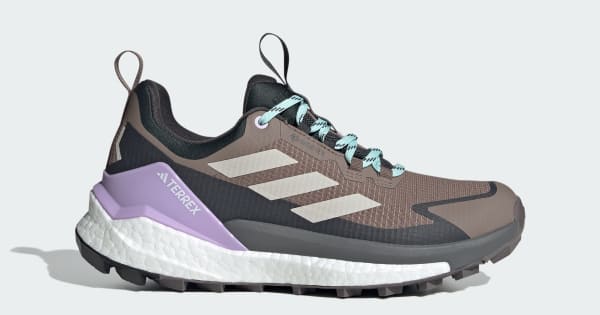 adidas Terrex Free Hiker 2.0 Low Gore-Tex Hiking Shoes - Brown