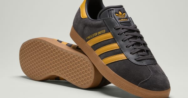 Manchester United × adidas Gazelle adidas Gazelle Manchester United Shoes - Black | Free