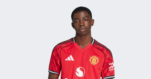 adidas Manchester United 25/26 Home Jersey - Red | Free Shipping